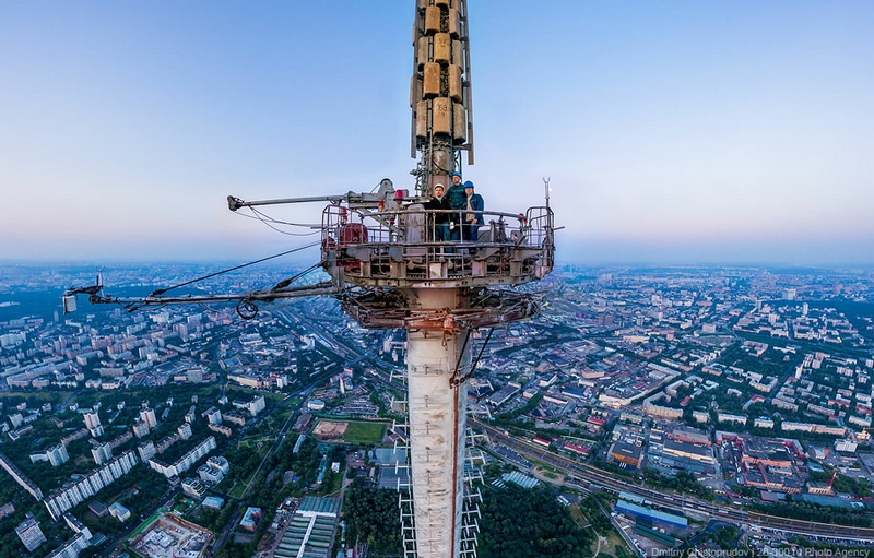 Ostankino TV Tower: 503 Meters Above the Ground