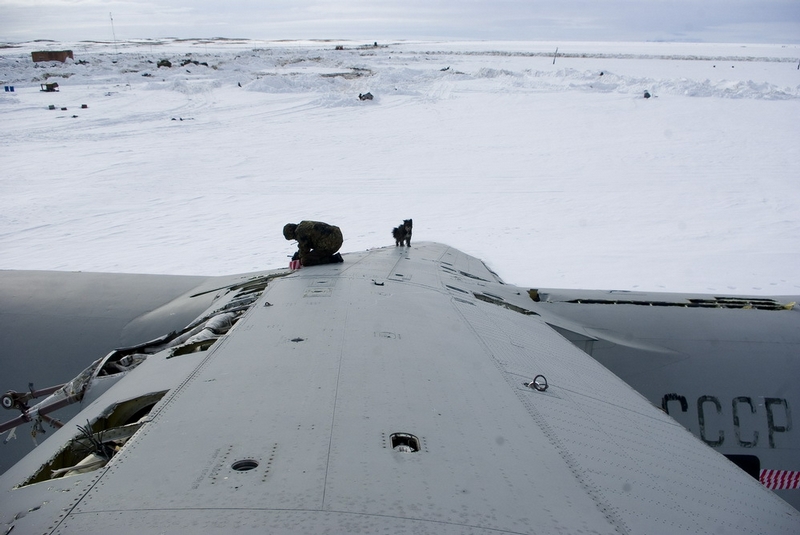Plane In the Arctic Captivity