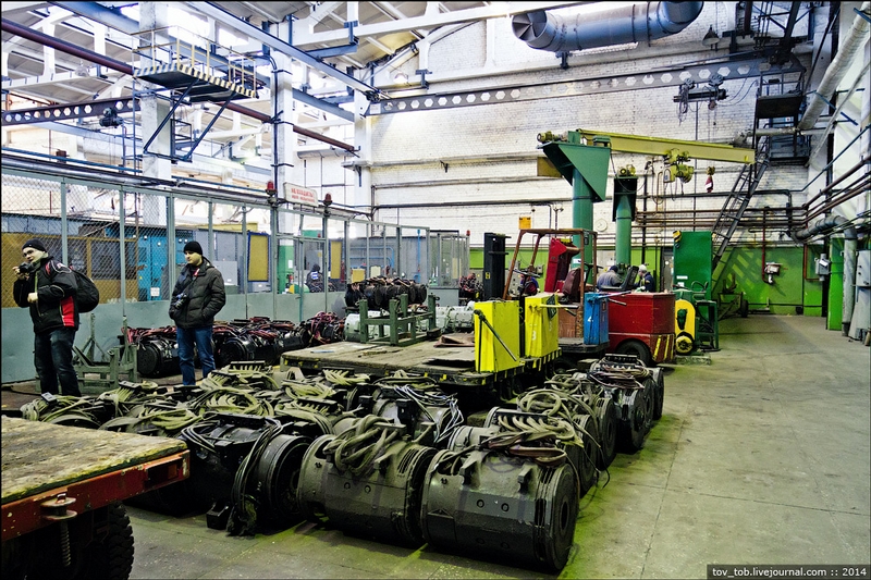 Subway Car Repair Plant In Kiev