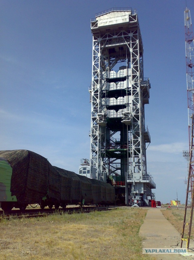 On the Russian Rocket Launch Site