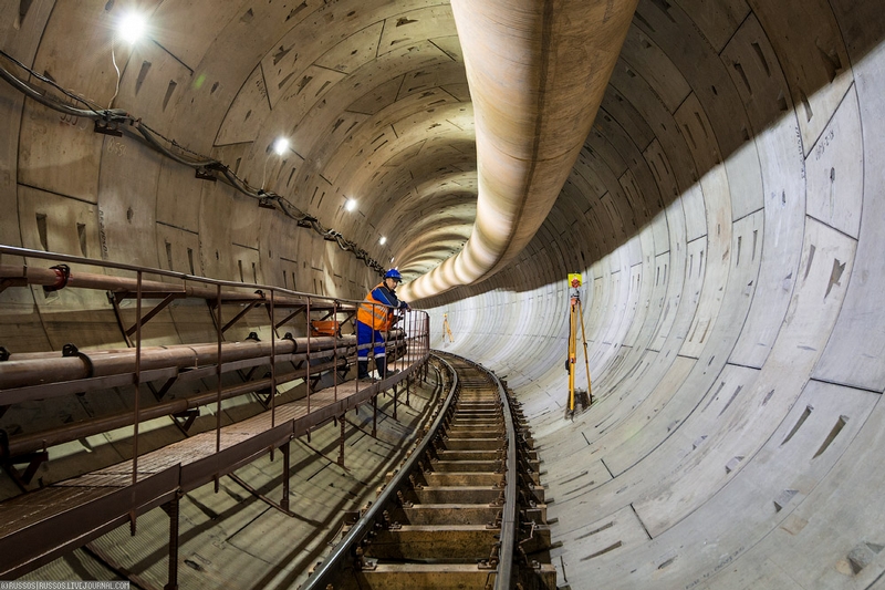 New Pictures of Subway Construction In Moscow 