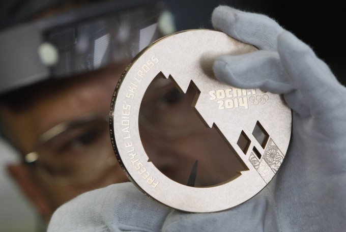 Making Olympic Medals For Sochi 2014