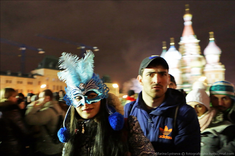 Meeting the New Year on the Main Square