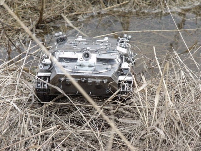 Nice Metal Model of an Armoured Vehicle