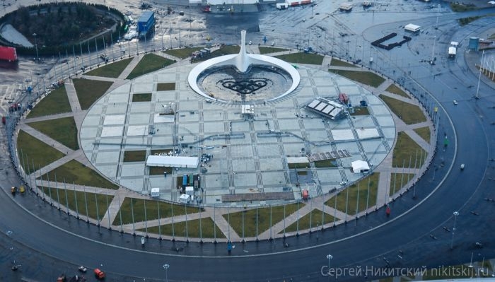 Olympic Objects 2014 From Above
