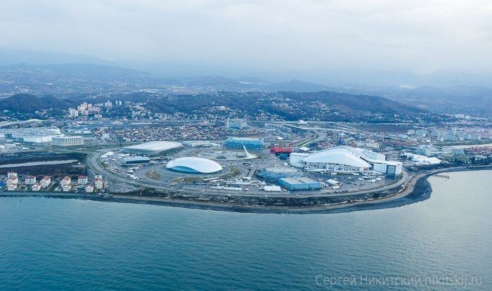 Olympic Objects 2014 From Above