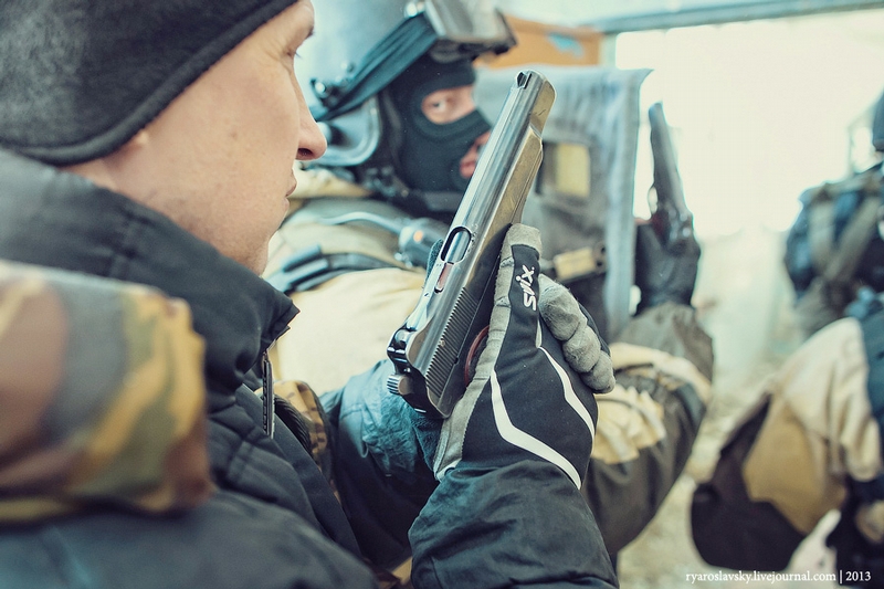 Tactical Exercises of Russian Police