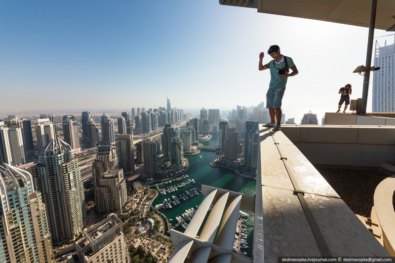 Climbing High In Dubai