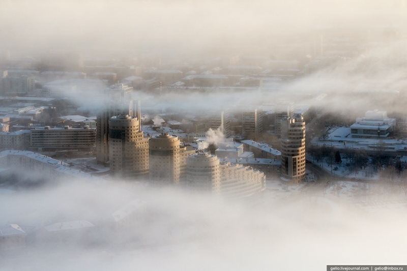 The City In the Frosty Mist