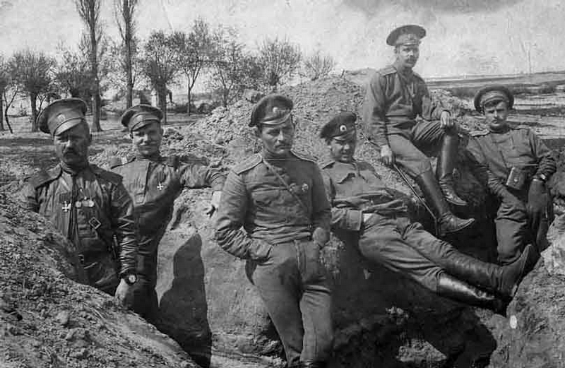 At the Eastern Front of WWI, 1914-17