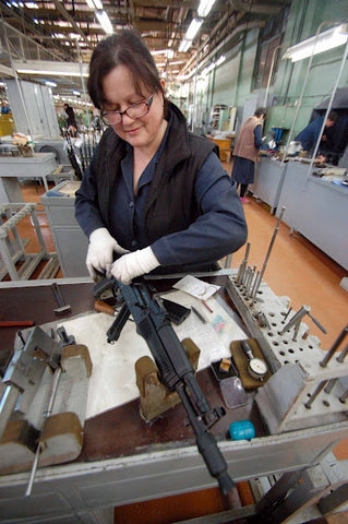How Kalashnikov Guns Are Made 