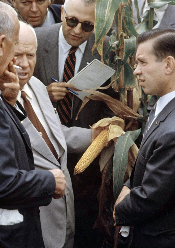 Khrushchev On a Visit to America