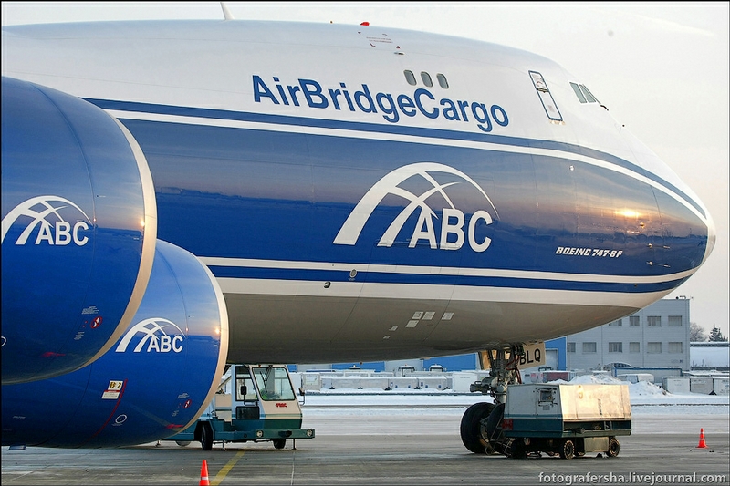 New AirBridgeCargo Boeing-747-8F In Domodedovo