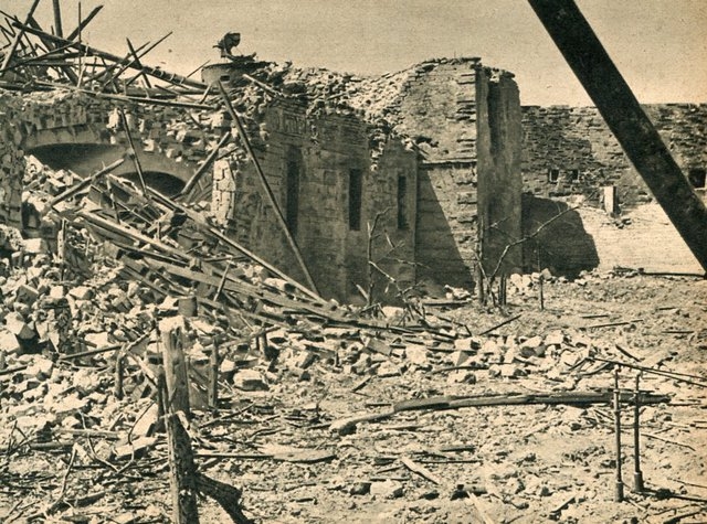 The City Under The German Attack