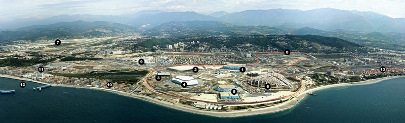Sochi Olympic Objects Today