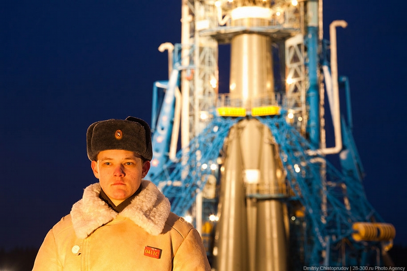 Soyuz-2.1b Launch From Plesetsk Cosmodrome