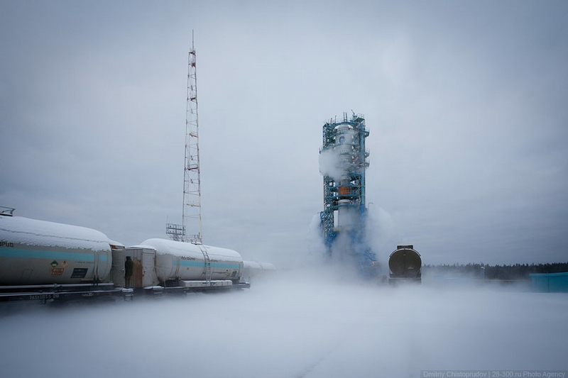 Soyuz-2.1b Launch From Plesetsk Cosmodrome