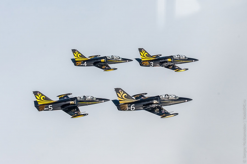 Joining the Jet Fighters Team During The Performance
