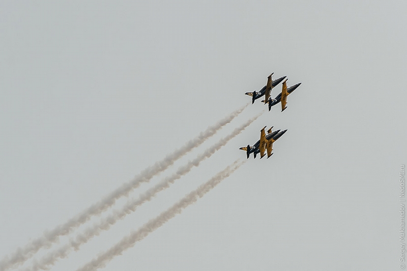 Joining the Jet Fighters Team During The Performance