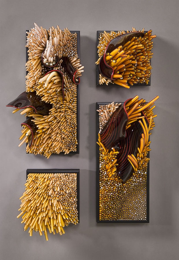Fascinating Sculptural Glass Art by Artist Shayna Leib