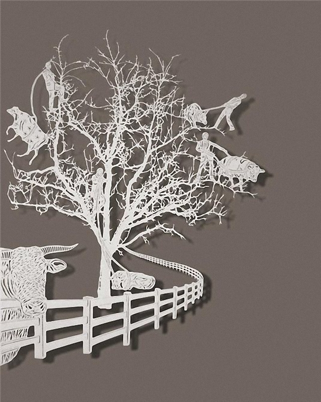 Divinely Intricate Paper Cuts by Bovey Lee