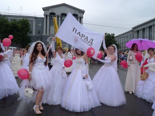 Russian brides on parade 1