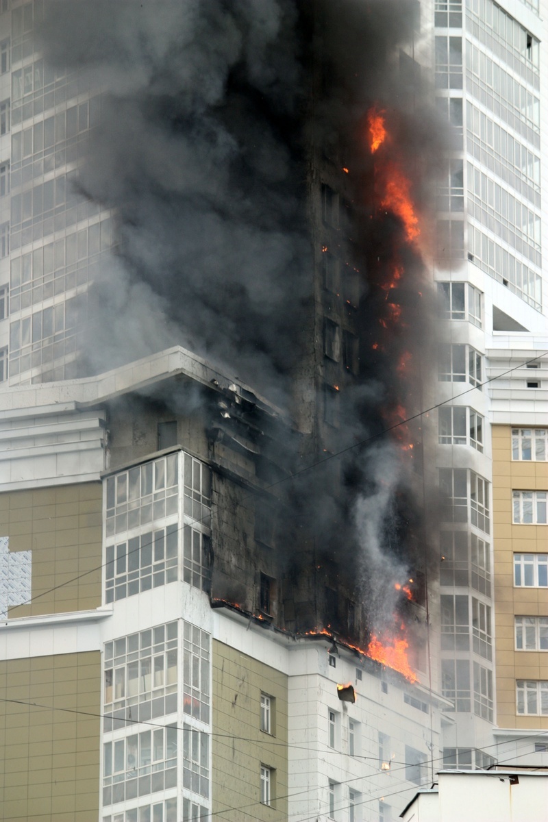 Russian construction fire 9