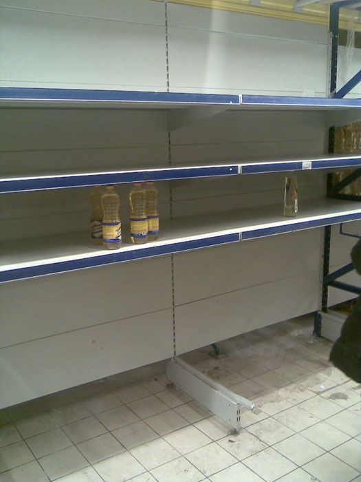 О Белорусских событиях. Empty Shops of Byelorussia 10