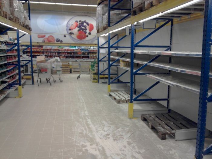 О Белорусских событиях. Empty Shops of Byelorussia 21