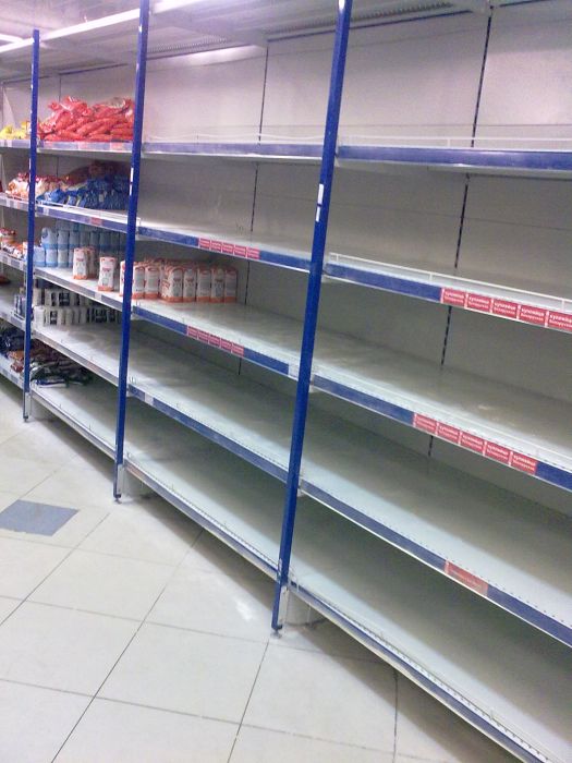 О Белорусских событиях. Empty Shops of Byelorussia 6