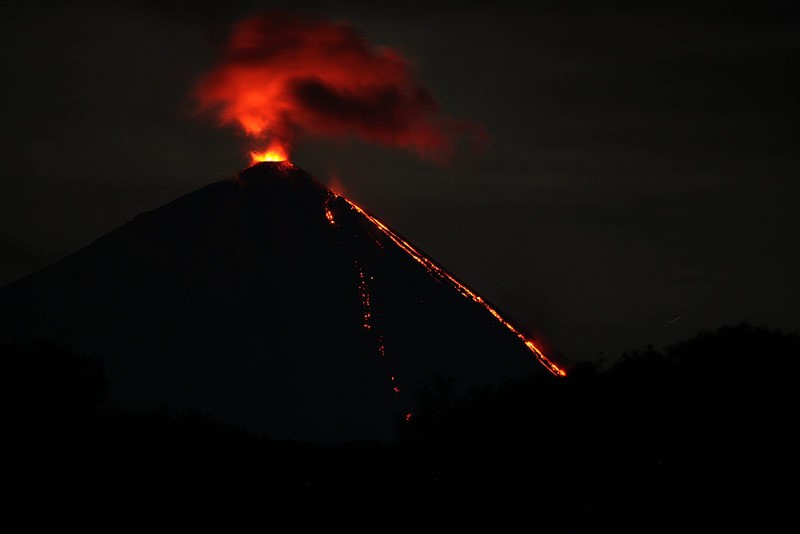Klyuchevsky Volcano Eruption 2