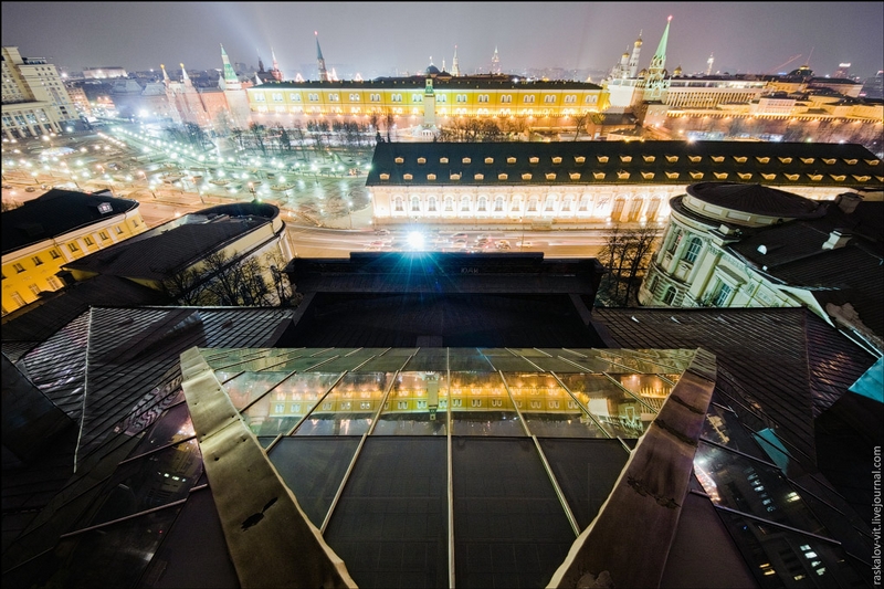Unique Views Of Night Red Square