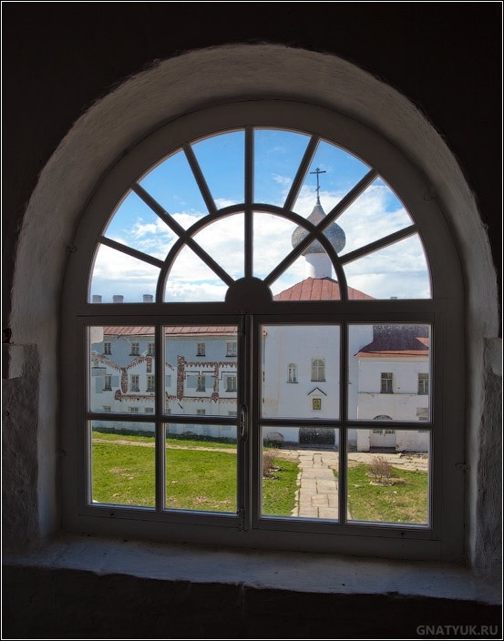Behind a Monastery Door