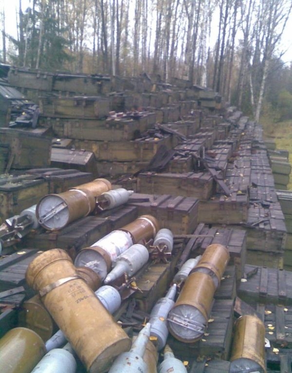 How Is Russian Ammunition Stored?