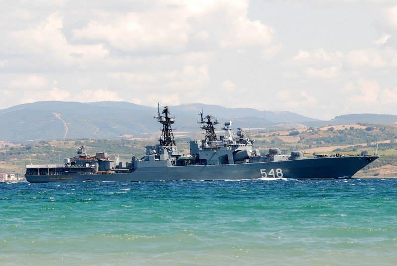 22 Russian Warships on Their Route to Syria