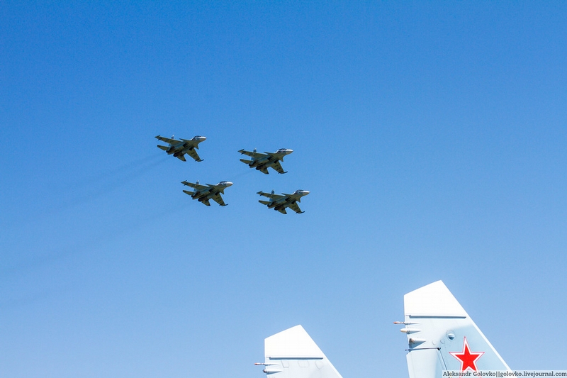 75 years of the Air Force in the Far East - the air show, aircraft exhibition and Insights