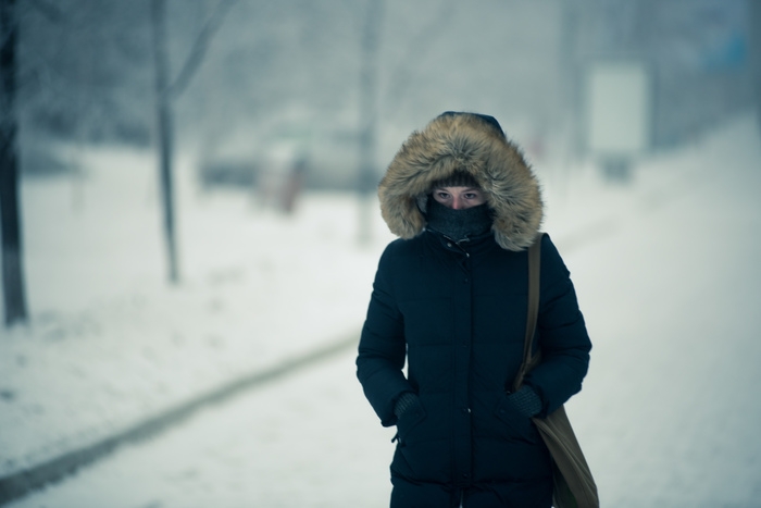 Portraits of People at -42 C Outside