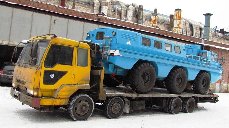 In Moscow They Restored the Soviet Unique All-terrain Vehicle