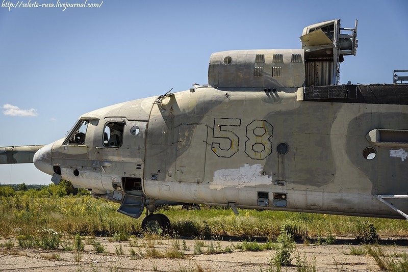 Abandoned airfield in Kinel-Cherkassy