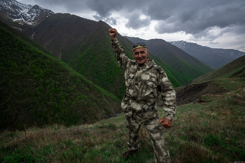 On the Border of Chechnya and Georgia