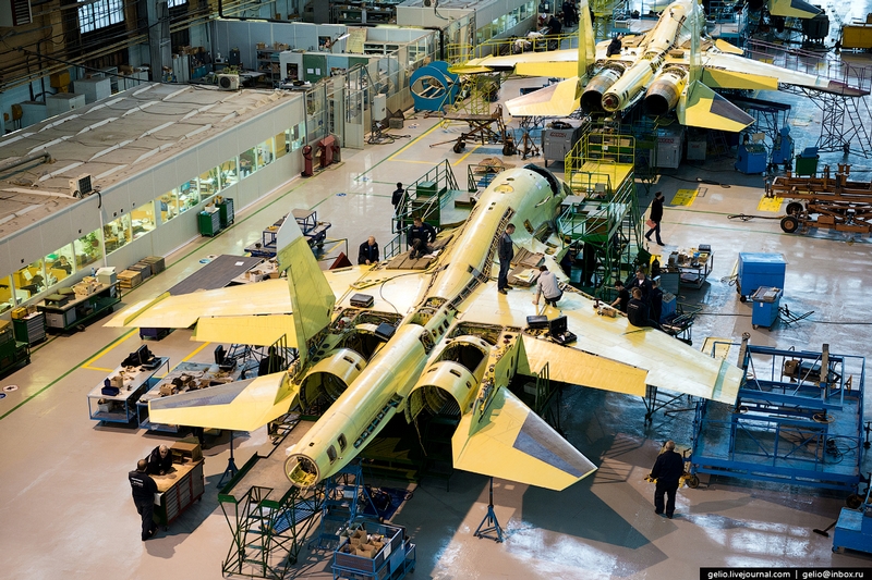 Straight From the Factory Russian SU-34 Yet More Photos from How Are They Being Built