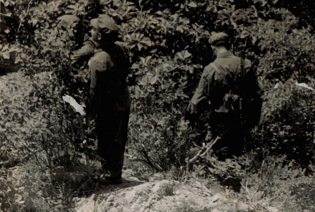 Chinese Border Guards Facing Russian Soldiers in 1977-1979