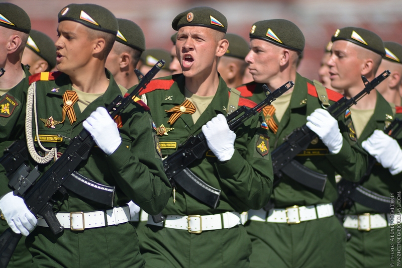 Victory Day Parade 2014 in Russia