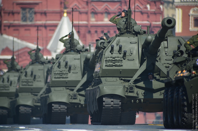Victory Day Parade 2014 in Russia