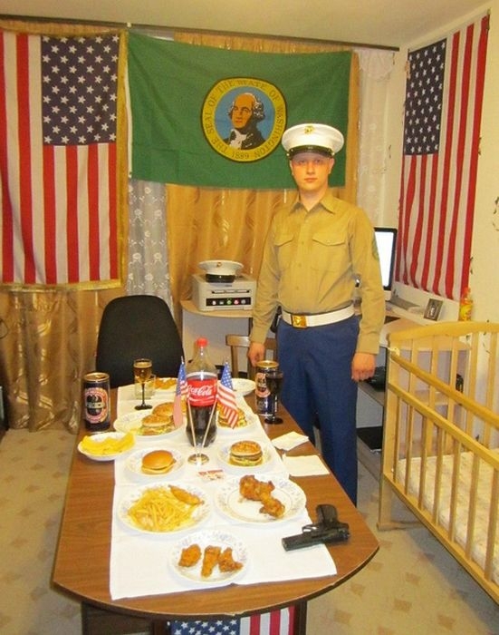 Russian Guy Thinks He is an American Marine