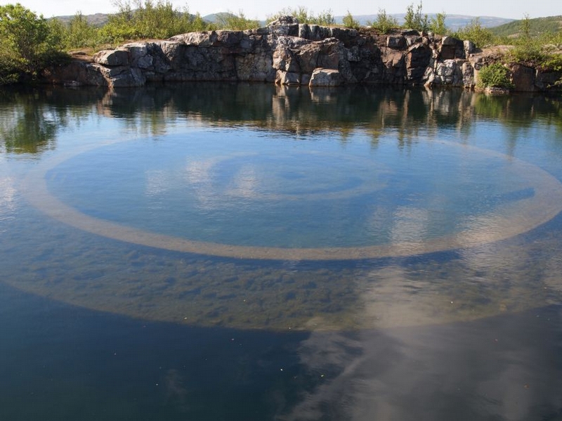 Abandoned Nazi Concrete Rings on Russian North