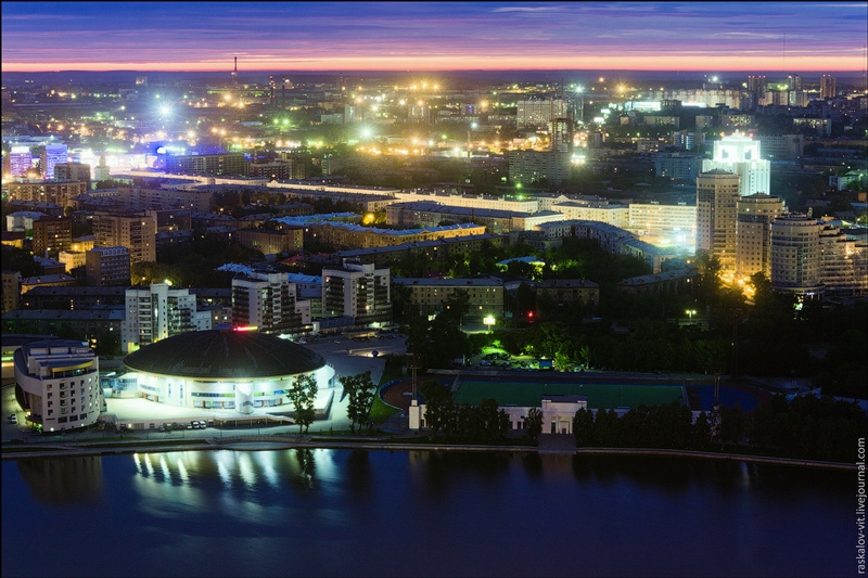 Roofs of Yekaterinburg City