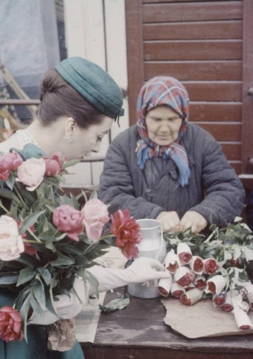 Stylish French Women In Soviet Moscow