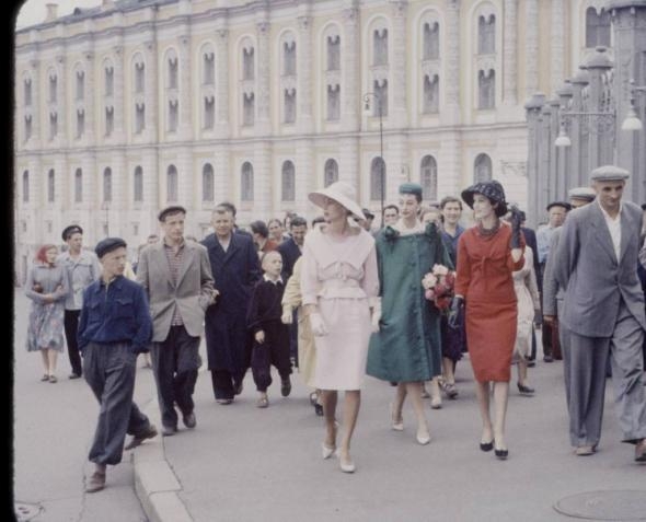 Stylish French Women In Soviet Moscow