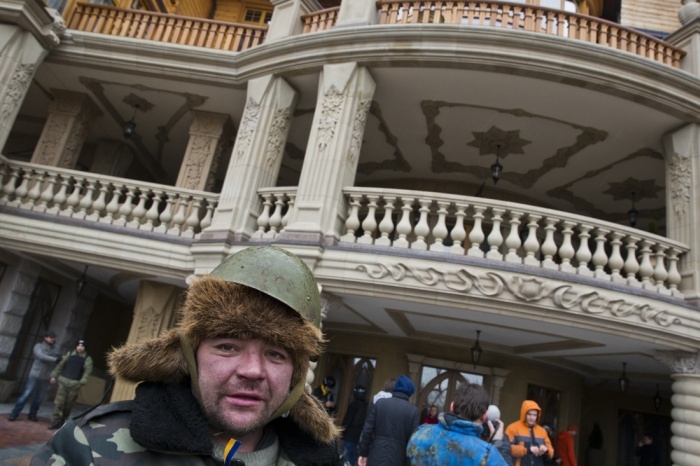 Pillaged Residence of Ukrainian President
